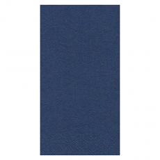 250 Servietten, 3-lagig 1/8-Falz 33 cm x 33 cm dunkelblau