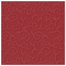 50 Servietten ROYAL Collection 1/4-Falz 40 cm x 40 cm bordeaux Casali