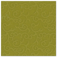 5 x 50 Servietten ROYAL Collection 1/4-Falz 40 cm x 40 cm olivgrün Casali