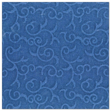 50 Servietten ROYAL Collection 1/4-Falz 40 cm x 40 cm dunkelblau Casali