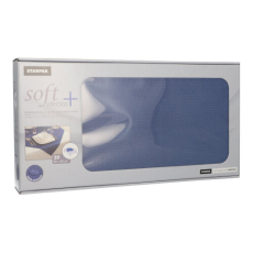 20 Mitteldecken, stoffähnlich, Vlies soft selection plus 80 cm x 80 cm dunkelblau