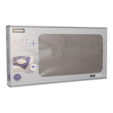 20 Mitteldecken, stoffähnlich, Vlies soft selection plus 80 cm x 80 cm grau
