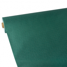 Tischdecke, stoffähnlich, Vlies soft selection plus 25 m x 1,18 m dunkelgrün