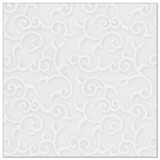 8 x 20 Servietten ROYAL Collection 1/4-Falz 40 cm x 40 cm weiss Casali