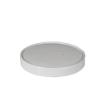 50 Deckel für Suppenbecher, Pappe To Go rund Ø 9,9 cm weiss