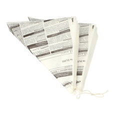 1000 Spitztüten, Pergament-Ersatz 32,5 cm x 23 cm x 23 cm Newsprint Füllinhalt 250 g, fettdicht
