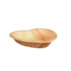 25 Teller, Palmblatt pure 15,5 cm x 3 cm Herz