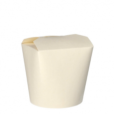 50 Pastaboxen, Pappe 750 ml 10 cm x 10 cm x 8,5 cm weiss