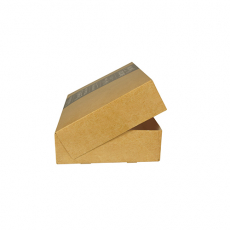 10 Transport- und Catering-Kartons pure eckig 8 cm x 24,5 cm x 35,5 cm Good Food klein