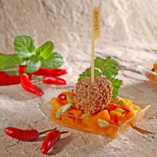 250 Fingerfood - Spieße pure 12 cm VEGAN