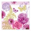 20 Servietten, 3-lagig 1/4-Falz 33 cm x 33 cm Charlene