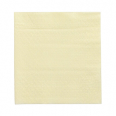 100 Servietten, 1-lagig 1/4-Falz 33 cm x 33 cm creme