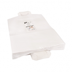 50 Tragetaschen, Papier 44 cm x 32 cm x 17 cm weiss mit Tragegriff