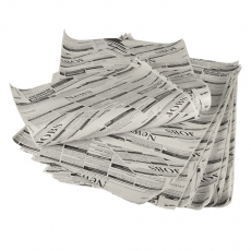5 kg Einschlagpapiere, Pergament-Ersatz 35 cm x 25 cm Newsprint fettdicht