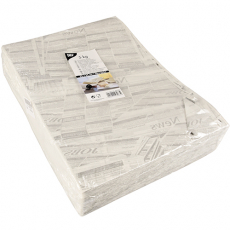 5 kg Einschlagpapiere, Pergament-Ersatz 35 cm x 25 cm Newsprint fettdicht