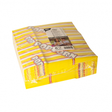 100 Popcorn Tüten, Pergament-Ersatz 1,3 l 20,5 cm x 10,5 cm x 6 cm Popcorn fettdicht