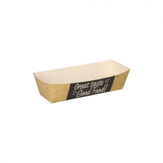 50 Snacktrays, Pappe pure 3 cm x 3,3 cm x 10,5 cm Good Food