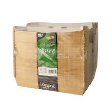 50 Baguetteboxen, Pappe pure 6,5 cm x 7,5 cm x 21 cm Good Food