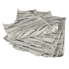 6 x  Einschlagpapiere, Pergament-Ersatz 35 cm x 25 cm Newsprint fettdicht (1 kg)