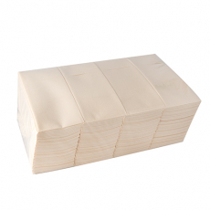 480 Bestecktaschen, Airlaid 40 cm x 33 cm creme mit Besteckfalz