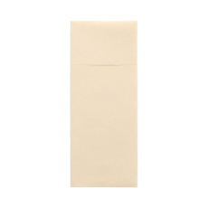 480 Bestecktaschen, Airlaid 40 cm x 33 cm creme mit Besteckfalz