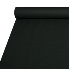 2 x  Tischdecke, stoffähnlich, Airlaid 20 m x 1,2 m schwarz