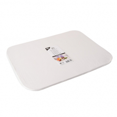 20 Schneideunterlagen, Pappe eckig 38 cm x 28 cm weiss