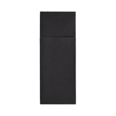 480 Bestecktaschen, Airlaid 40 cm x 33 cm schwarz mit Besteckfalz