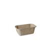 50 Backformen pure eckig 167 ml 4 cm x 6,5 cm x 11 cm braun