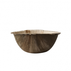 25 Schalen, Palmblatt pure rund 425 ml Ø 15 cm · 6,5 cm