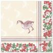 50 Servietten ROYAL Collection 1/4-Falz 40 cm x 40 cm Goose