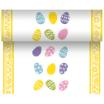 Tischläufer, stoffähnlich, Airlaid 24 m x 40 cm Coloured Eggs