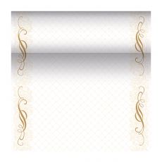 Tischläufer, stoffähnlich, PV-Tissue Mix ROYAL Collection 24 m x 40 cm gold Megan