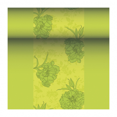 4 x Tischläufer, stoffähnlich, PV-Tissue Mix ROYAL Collection 24 m x 40 cm grün Thalia