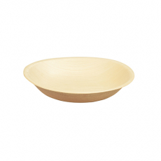 6 Schalen, Palmblatt pure rund 300 ml Ø 17,5 cm · 3,5 cm