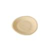 50 Fingerfood - Teller, Holz pure rund Ø 19 cm · 2 cm