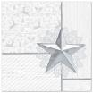 50 Servietten ROYAL Collection 1/4-Falz 40 cm x 40 cm weiss Rising Star