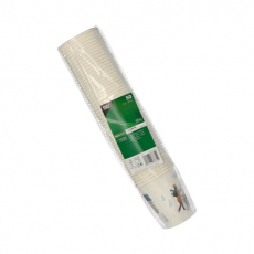 50 Trinkbecher, Pappe 0,2 l Ø 8 cm · 9,2 cm Hello Winter