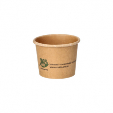 50 Portionsbecher, Pappe 60 ml Ø 6 cm · 4,9 cm braun