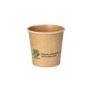 50 Portionsbecher, Pappe 90 ml Ø 6 cm · 5,8 cm braun