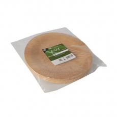 10 Teller, Bambus pure rund Ø 23 cm · 1,5 cm
