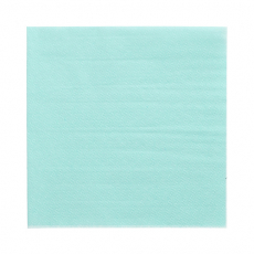 100 Servietten, 1-lagig 1/4-Falz 33 cm x 33 cm mint