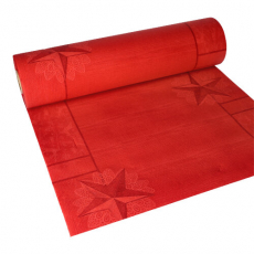 Tischläufer, Tissue ROYAL Collection 24 m x 40 cm rot Rising Star
