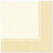 50 Servietten ROYAL Collection 1/4-Falz 40 cm x 40 cm champagner Linum