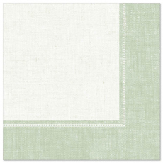 5 x 50 Servietten ROYAL Collection 1/4-Falz 40 cm x 40 cm jadegrün Linum