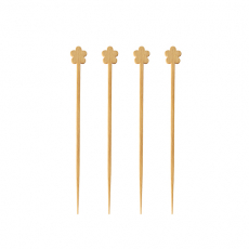 100 Fingerfood - Picker pure 12 cm Flower