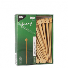 100 Fingerfood - Picker pure 12 cm Flower