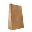 250 Blockbodenbeutel, Kraftpapier 36 cm x 22 cm x 11 cm braun