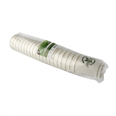20 Trinkbecher, Pappe 0,2 l Ø 8 cm · 9 cm weiss Pure Joy doppelwandig
