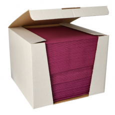 100 Servietten ROYAL Collection 1/4-Falz 40 cm x 40 cm lila
